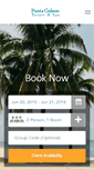Mobile Screenshot of hotelpuntagaleon.com